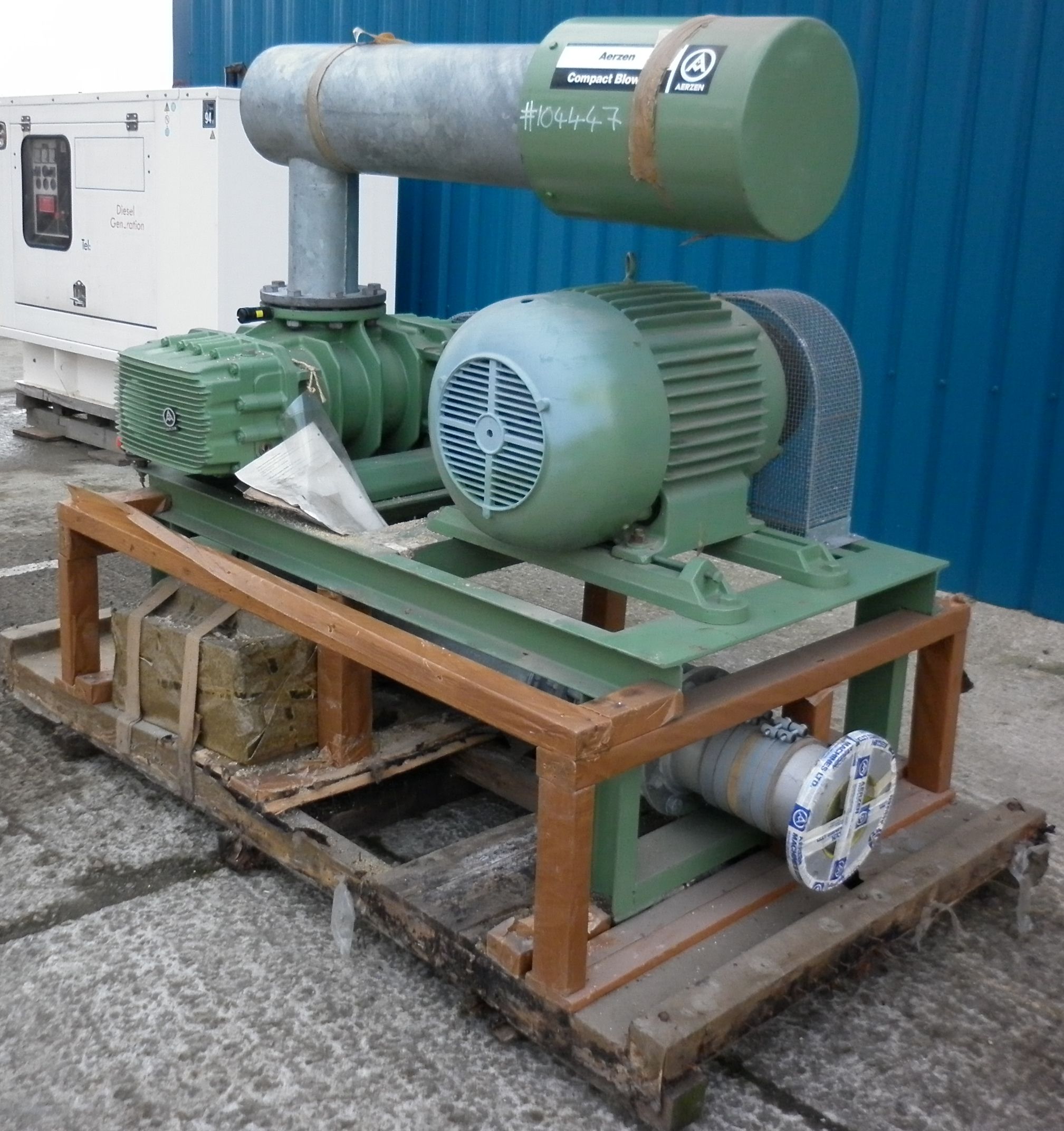 IPP# 104447, 2,085 m3/h (1,227 CFM) Unused   Blower For Sale