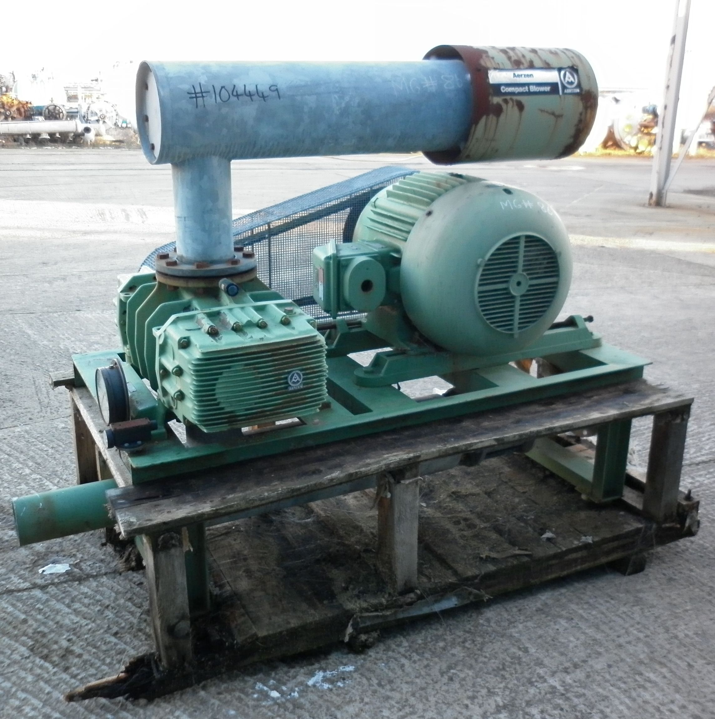 IPP# 104449, 2,255 m3/h (1,327 CFM) Unused   Blower For Sale