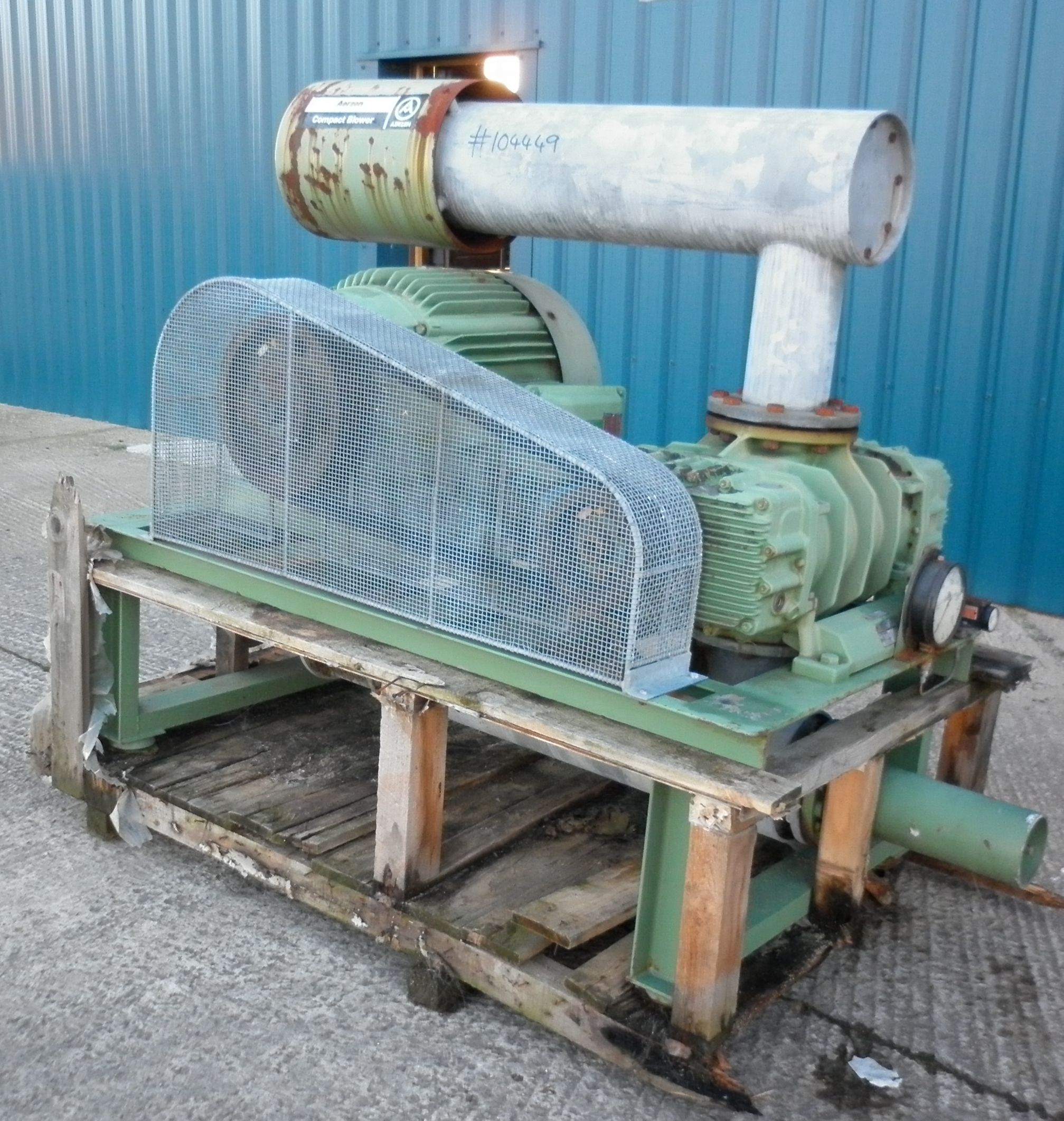 IPP# 104449, 2,255 m3/h (1,327 CFM) Unused   Blower For Sale