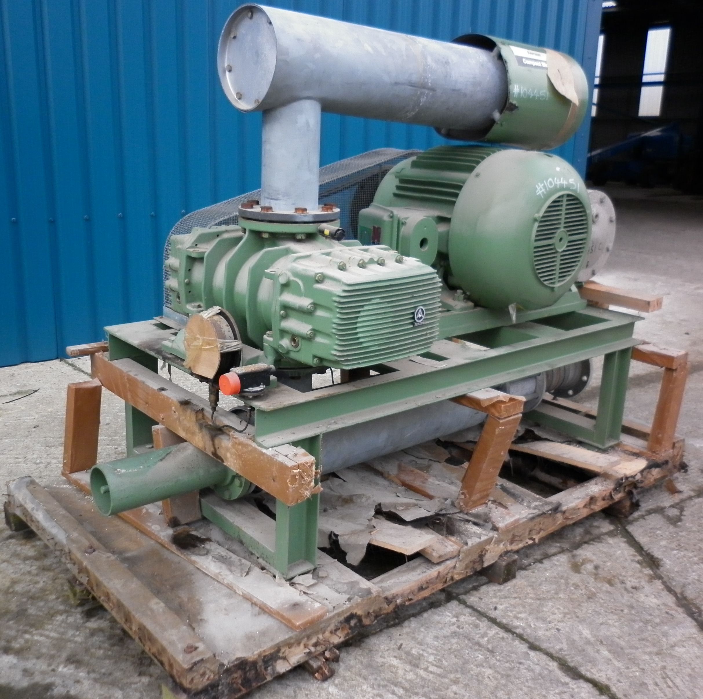 IPP# 104451, 2,255 m3/h (1,327 CFM) Unused   Blower For Sale