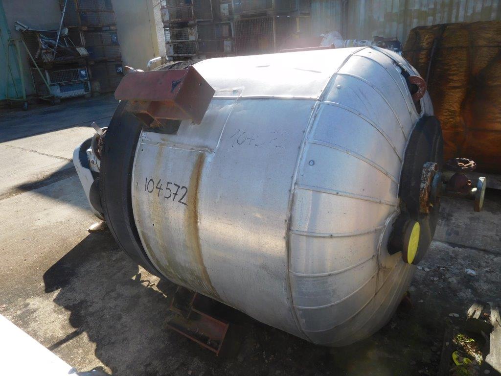 IPP# 104572, 1,500 L (396.3 gallons)  Glasslined Batch-Type Agitated Reactor For Sale