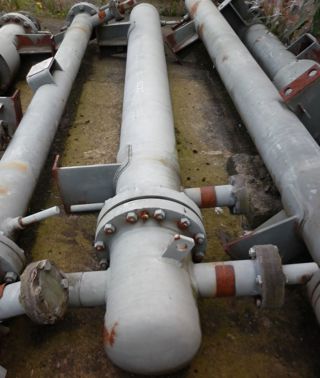 Unused Carbon Steel Shell and Tube Heat Exchanger