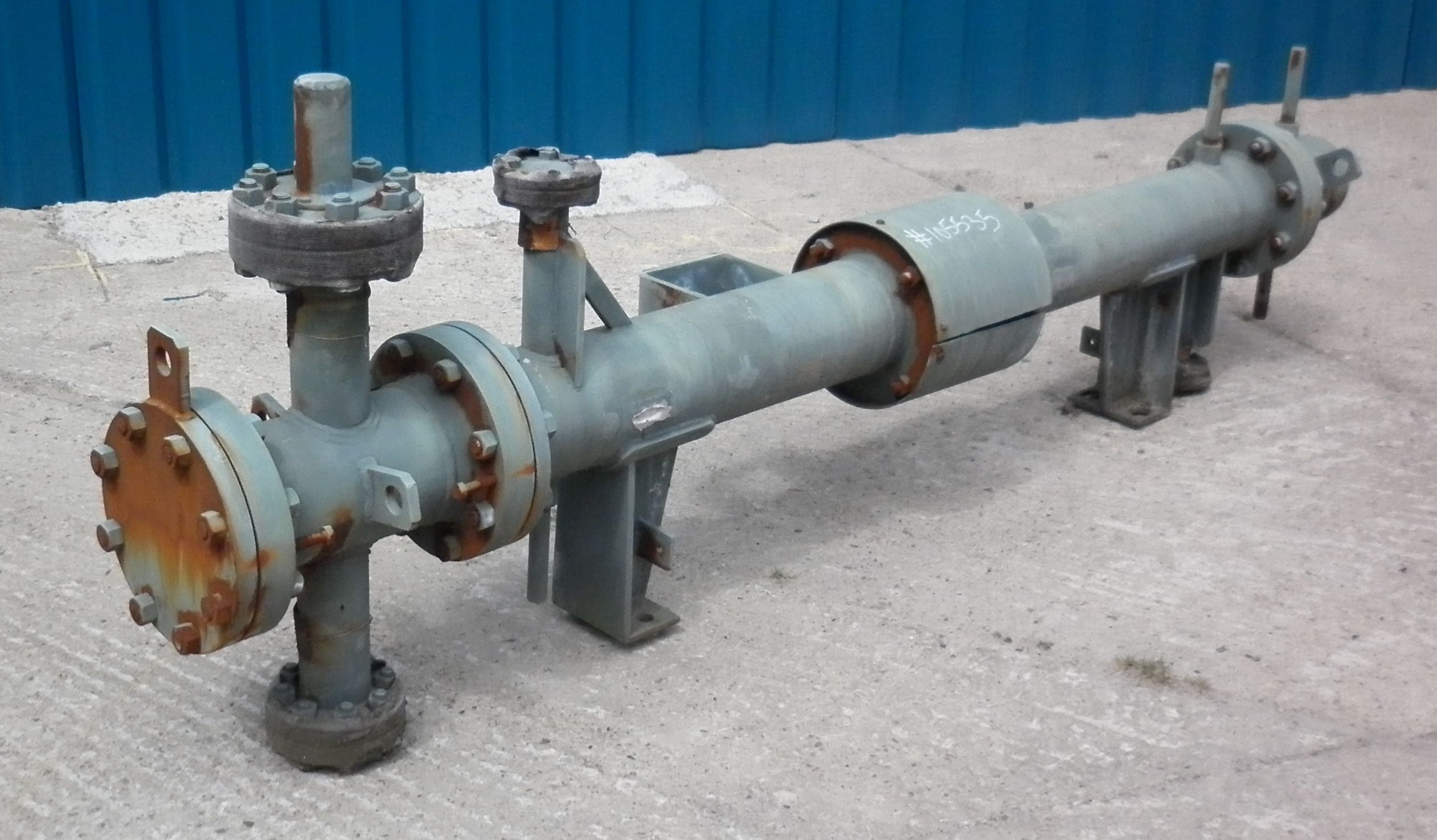 IPP# 105535, 1.95 m² (21 ft²) Unused Carbon Steel Shell and Tube Heat Exchanger For Sale