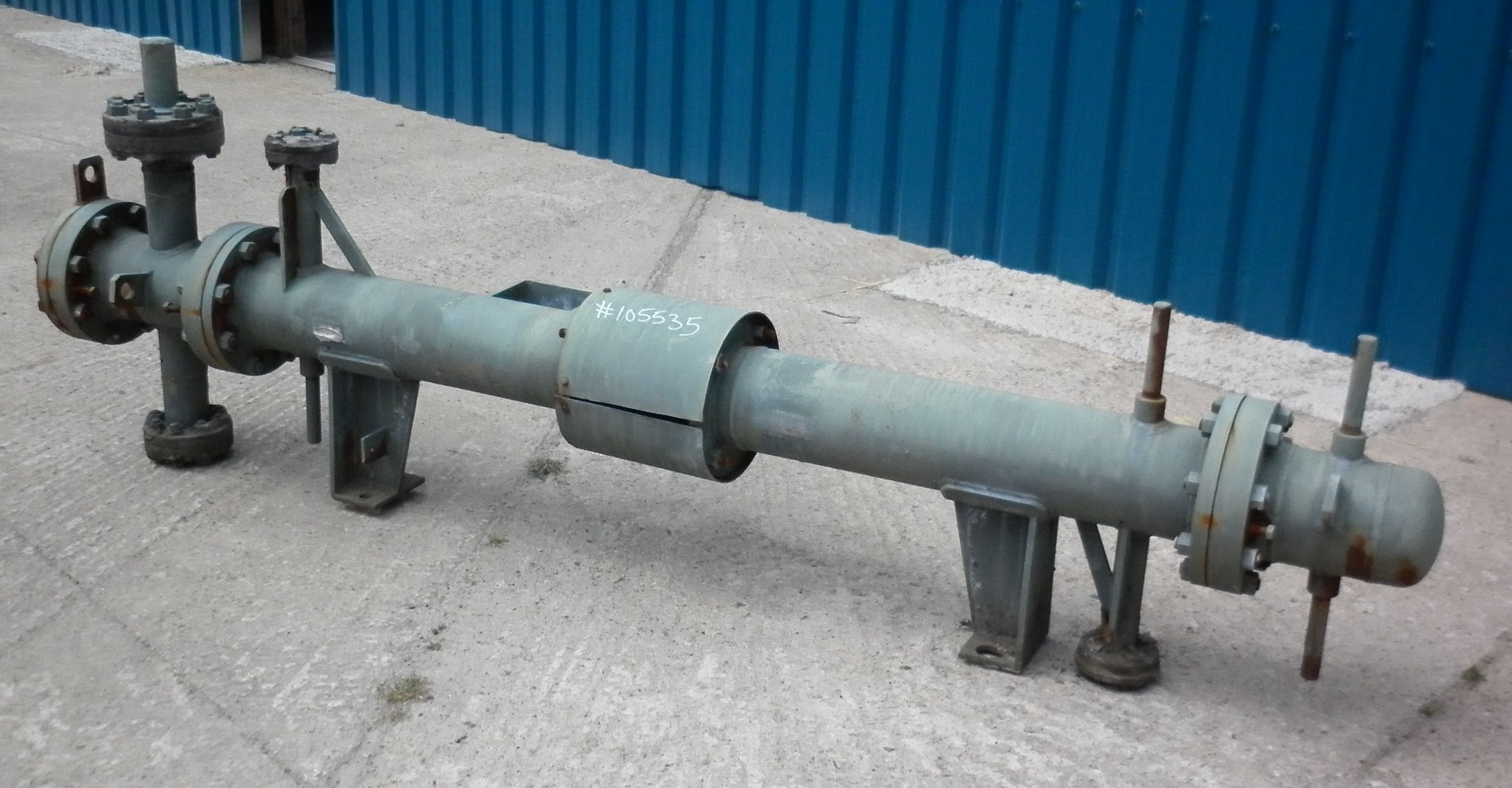 IPP# 105535, 1.95 m² (21 ft²) Unused Carbon Steel Shell and Tube Heat Exchanger For Sale