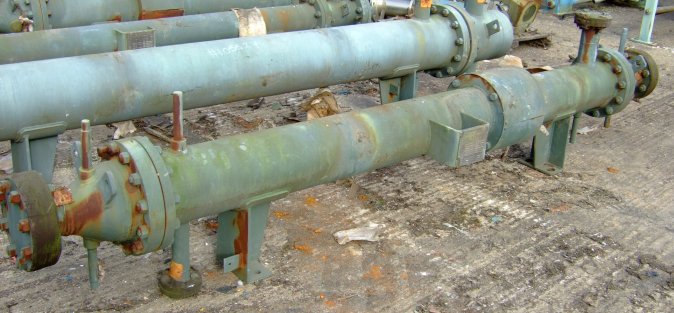 IPP# 105538, 5.2 m² (56 ft²) Unused Carbon Steel Shell and Tube Heat Exchanger For Sale