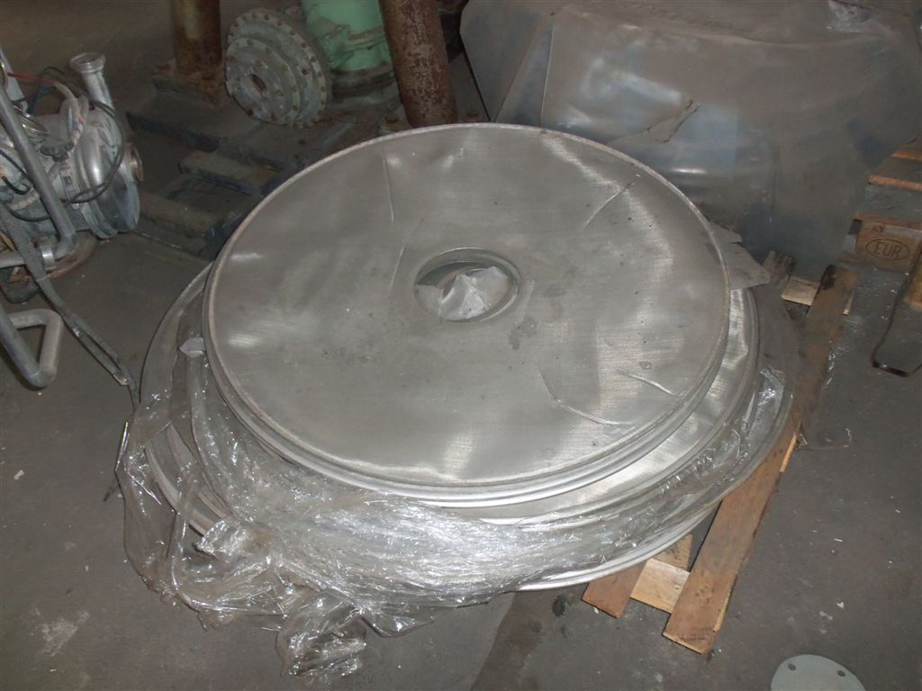 IPP# 107492, 39.6 m² (426.3 ft²)  Stainless Steel 316 Pressure Leaf Filter For Sale