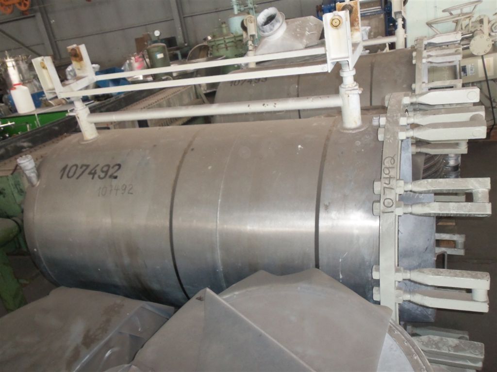 IPP# 107492, 39.6 m² (426.3 ft²)  Stainless Steel 316 Pressure Leaf Filter For Sale