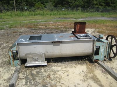 IPP# 107553, 0.42 m3 (15 ft3)  Stainless Steel 316  Mixer-Ribbon & Paddle For Sale