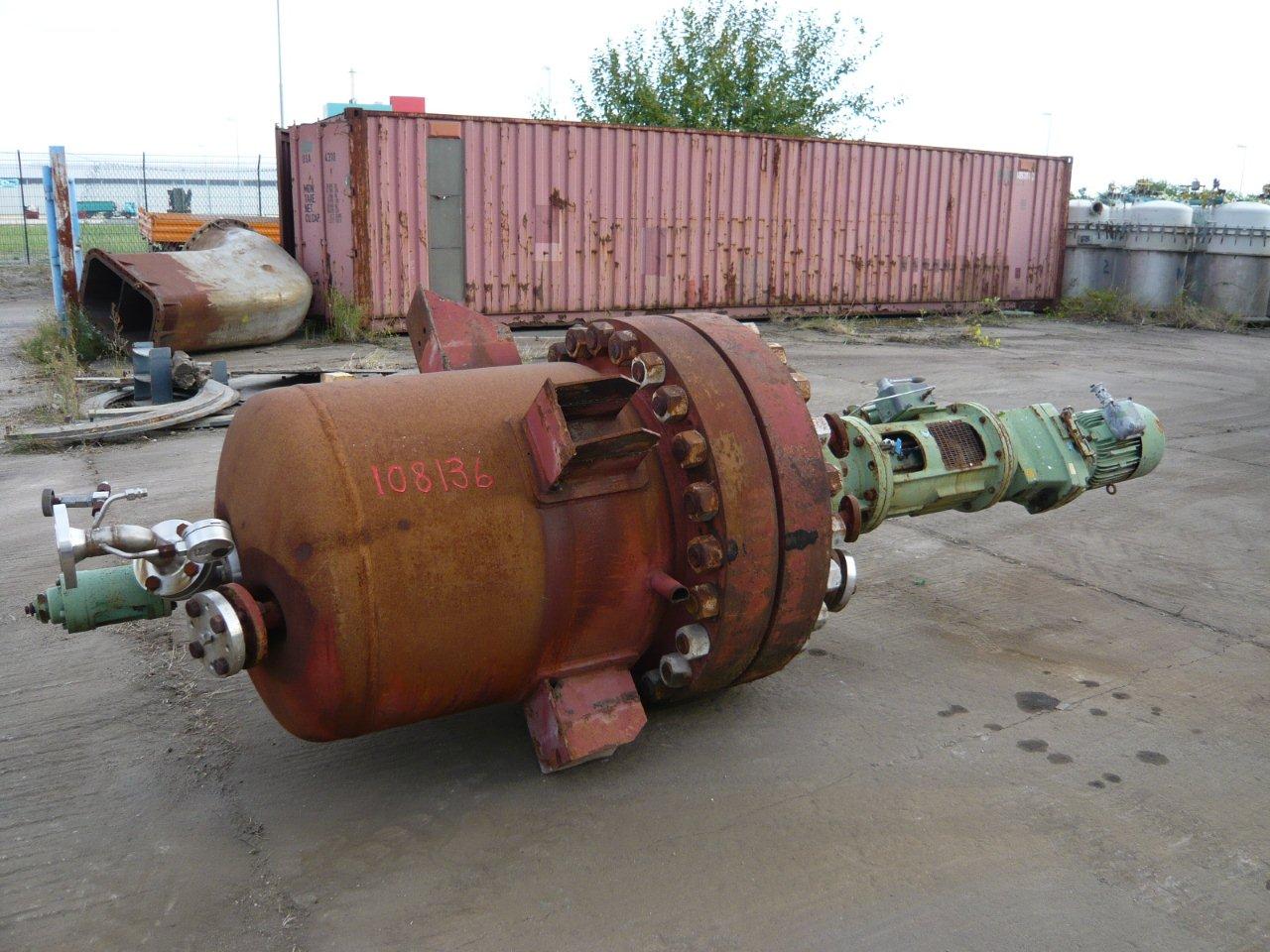 IPP# 108136, 570 L (150.6 gallons)  Hastelloy - C4 Batch-Type Agitated Reactor For Sale