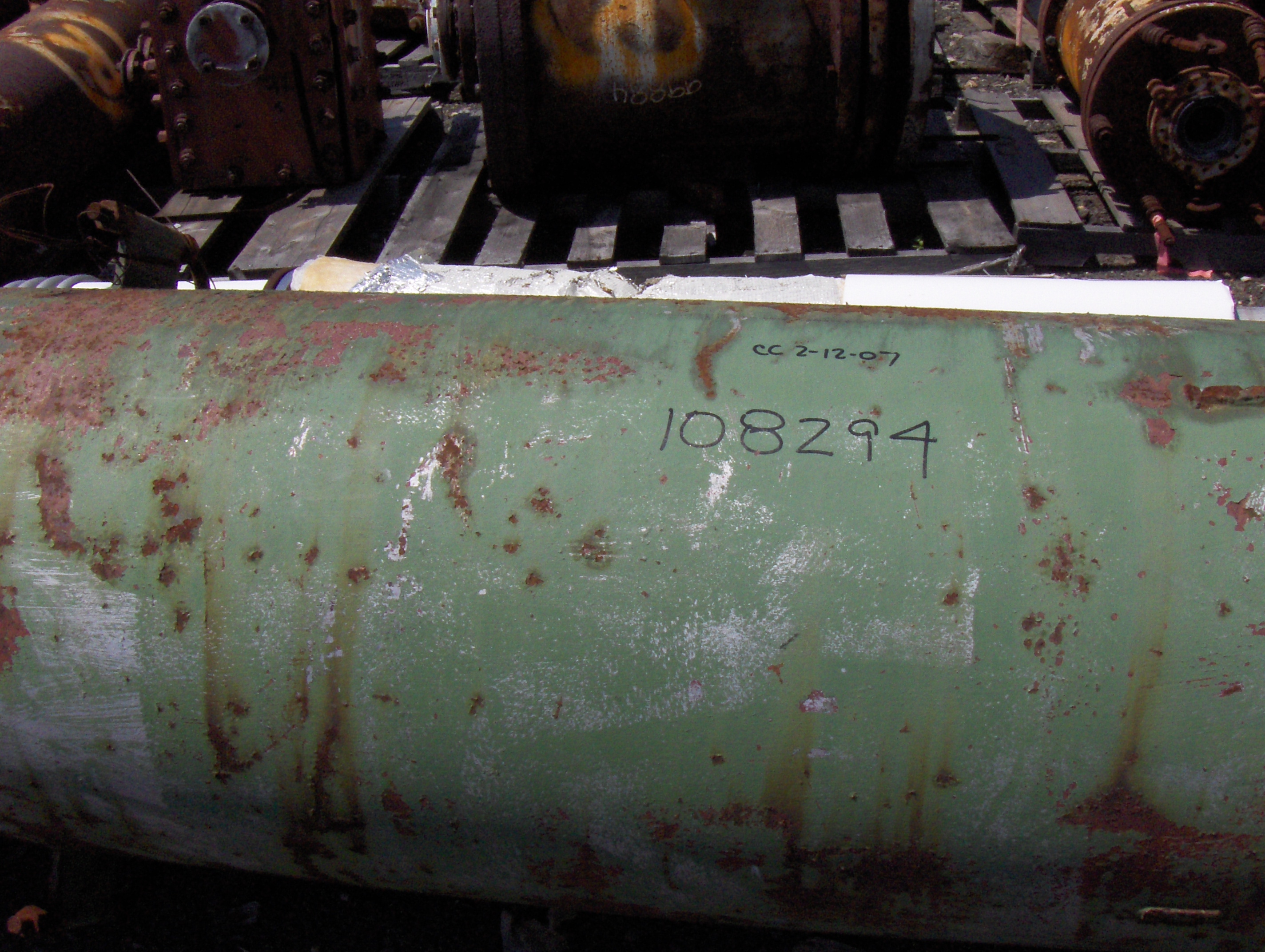  Shell and Tube Heat Exchanger 103.9 m² (1,100 ft²) Stainless Steel 304 For Sale - IPP# 108294