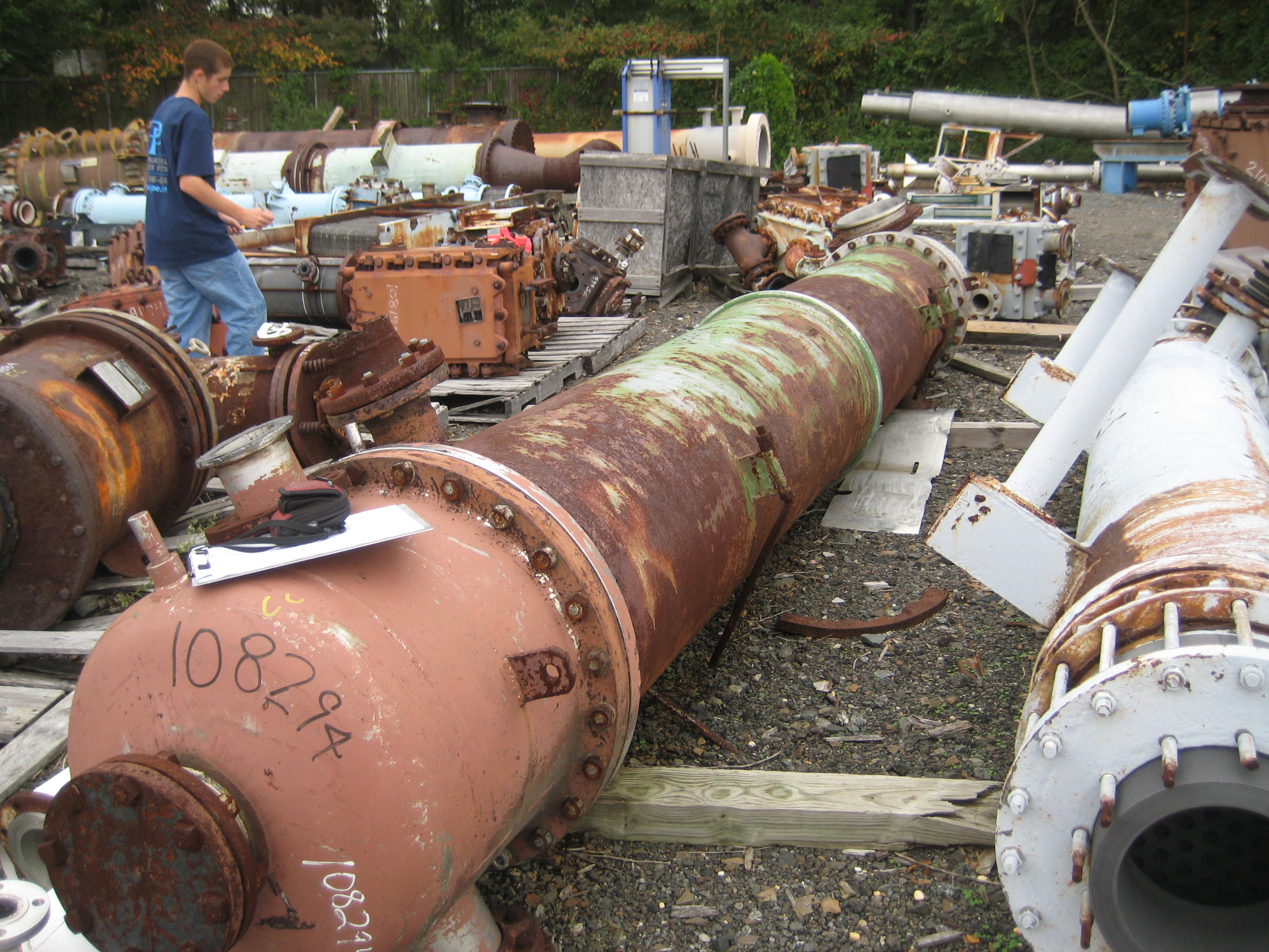  Shell and Tube Heat Exchanger 103.9 m² (1,100 ft²) Stainless Steel 304 For Sale - IPP# 108294