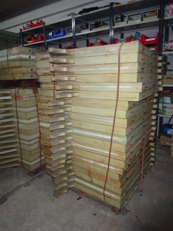 Filter Press Plates Only, 371 Sq.Ft. Filtration Area, Polypropylene Plates. - IPP# 108393