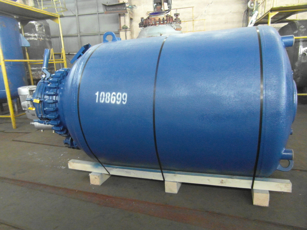 IPP# 108699, 3,785 L (1,000 gallons)  Glasslined Batch-Type Agitated Reactor For Sale