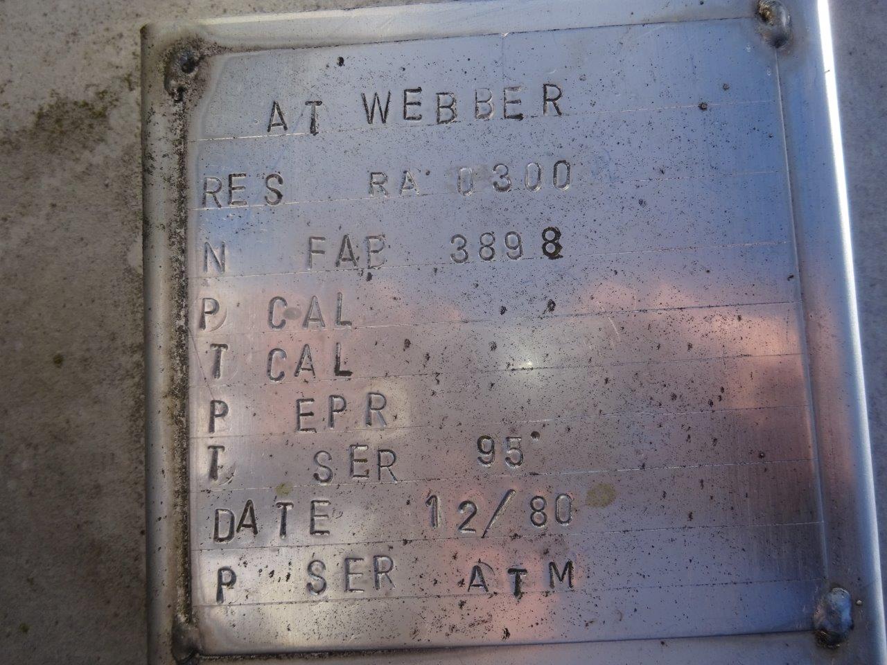 Stainless Steel 304 Webber Tank - IPP# 100554