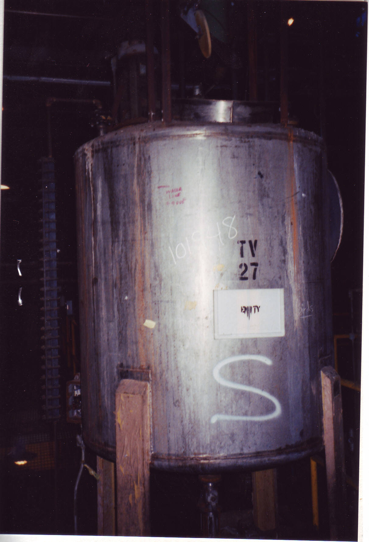 IPP# 101948, 2,271 L (600 gallons)  Stainless Steel 316  Tank For Sale