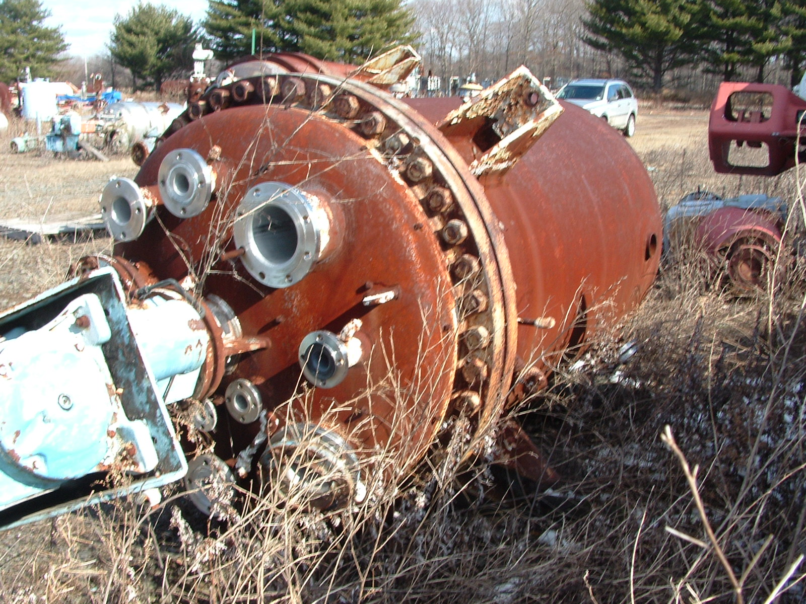 IPP# 102397, 2,461 L (650 gallons)  Stainless Steel 316 Batch-Type Agitated Reactor For Sale