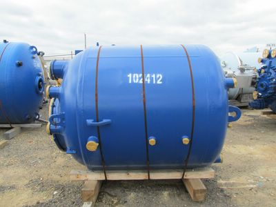 IPP# 102412, 2,839 L (750 gallons)  Glasslined Batch-Type Agitated Reactor For Sale