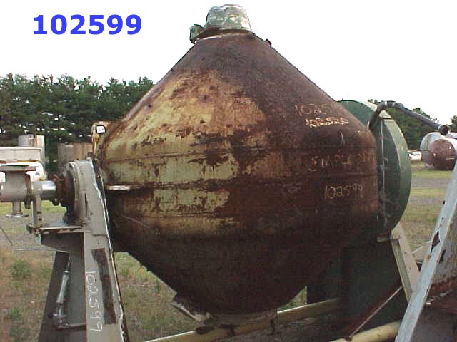 IPP# 102599, 2.1 m3 (75 ft3)  Stainless Steel 304  Mixer-Twin Shell & Double Cone For Sale