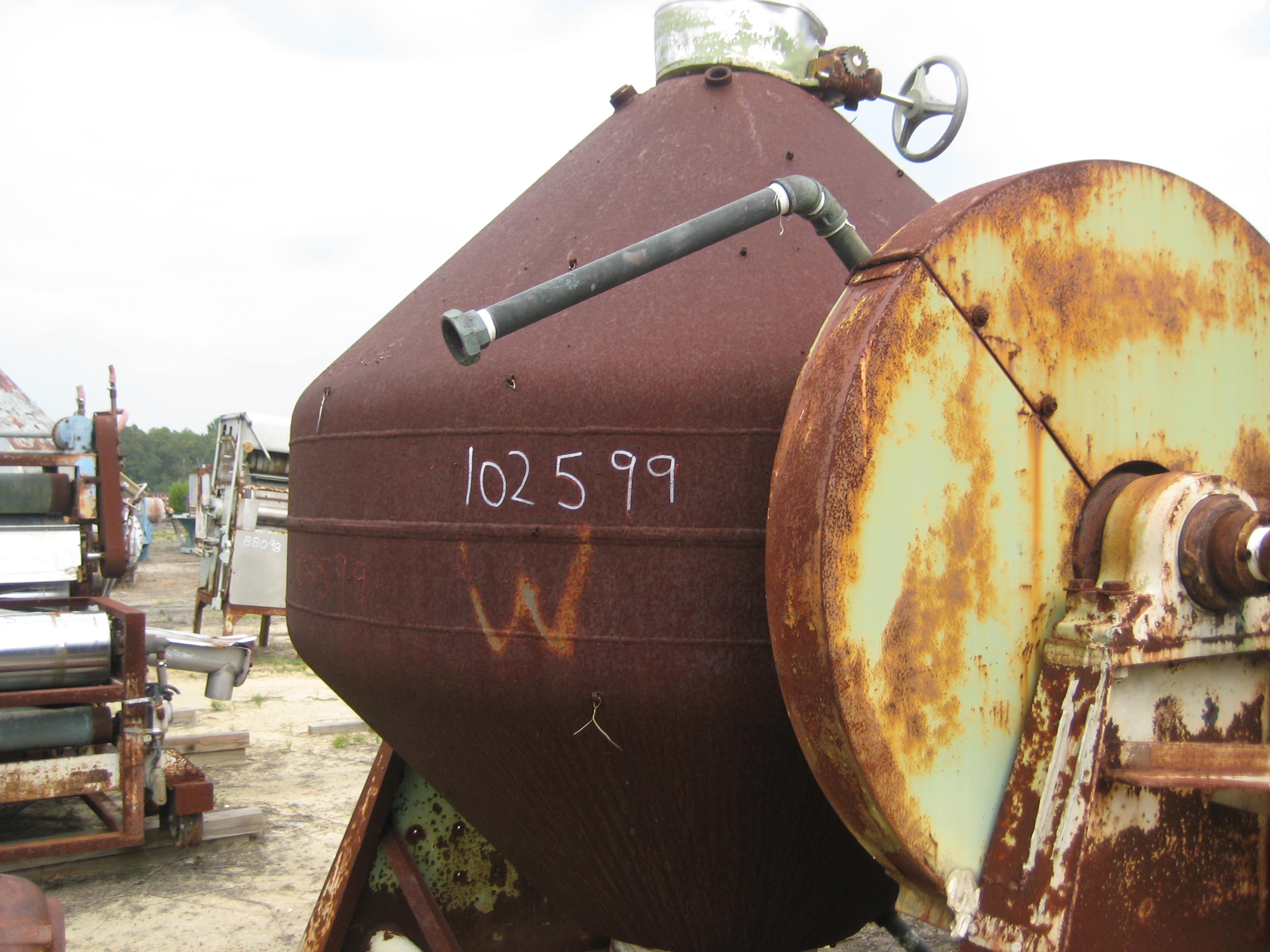 IPP# 102599, 2.1 m3 (75 ft3)  Stainless Steel 304  Mixer-Twin Shell & Double Cone For Sale