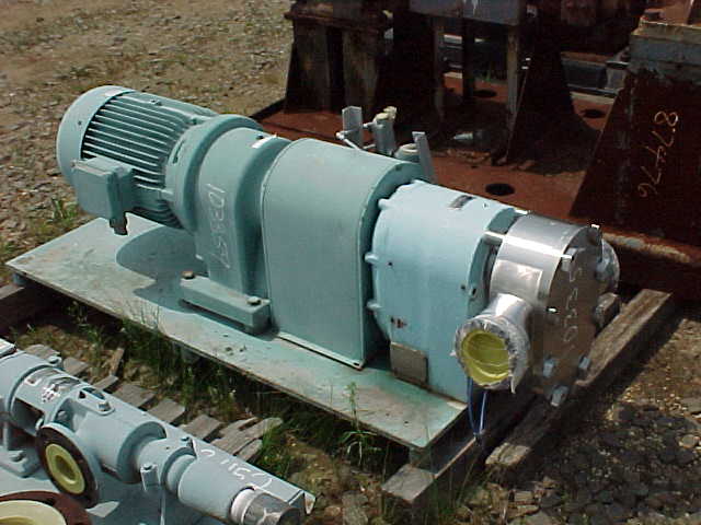 IPP# 103359, 28.2 m3/h (124 GPM)  Stainless Steel 316 Rotary Pump For Sale