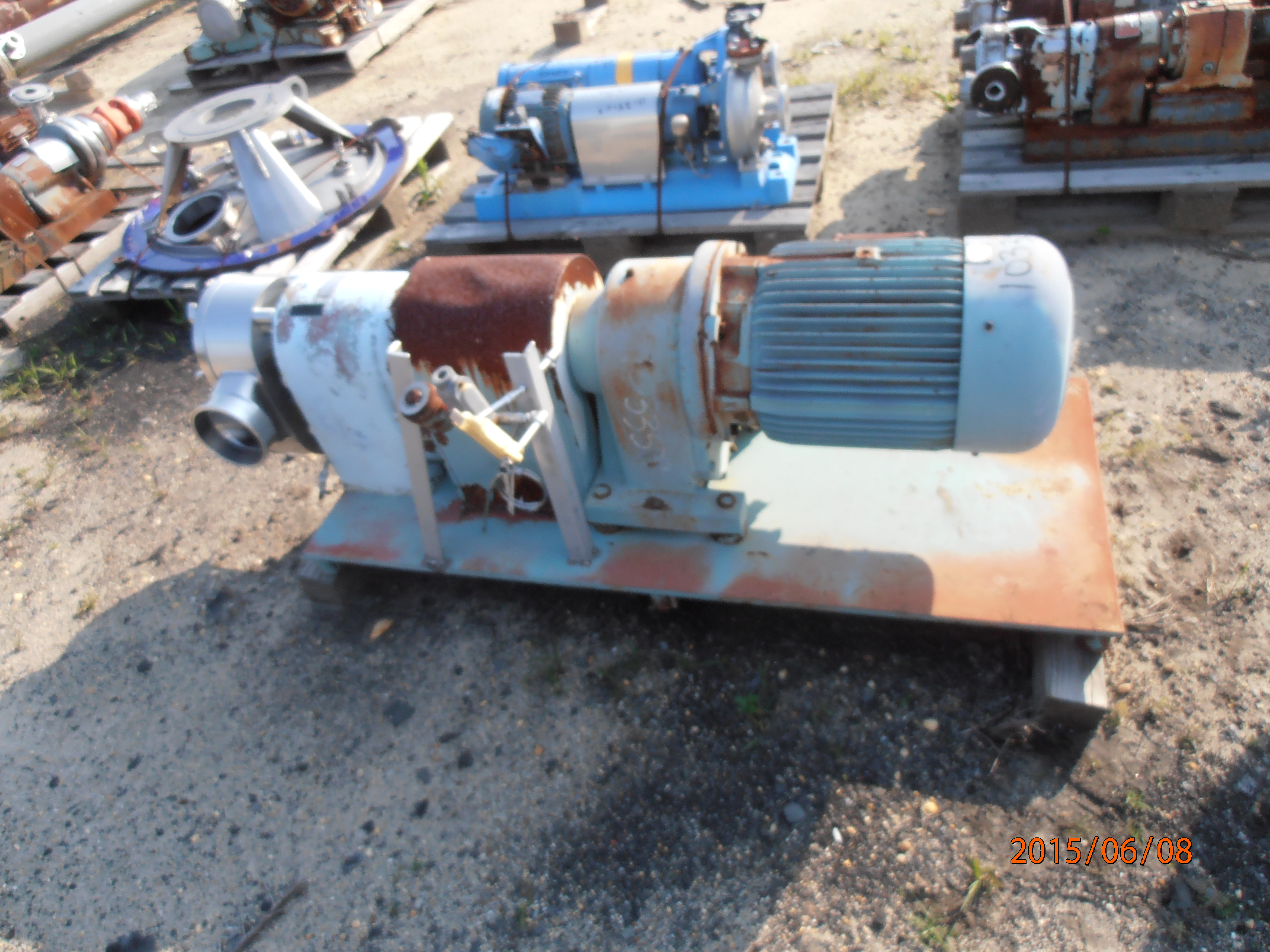 IPP# 103359, 28.2 m3/h (124 GPM)  Stainless Steel 316 Rotary Pump For Sale