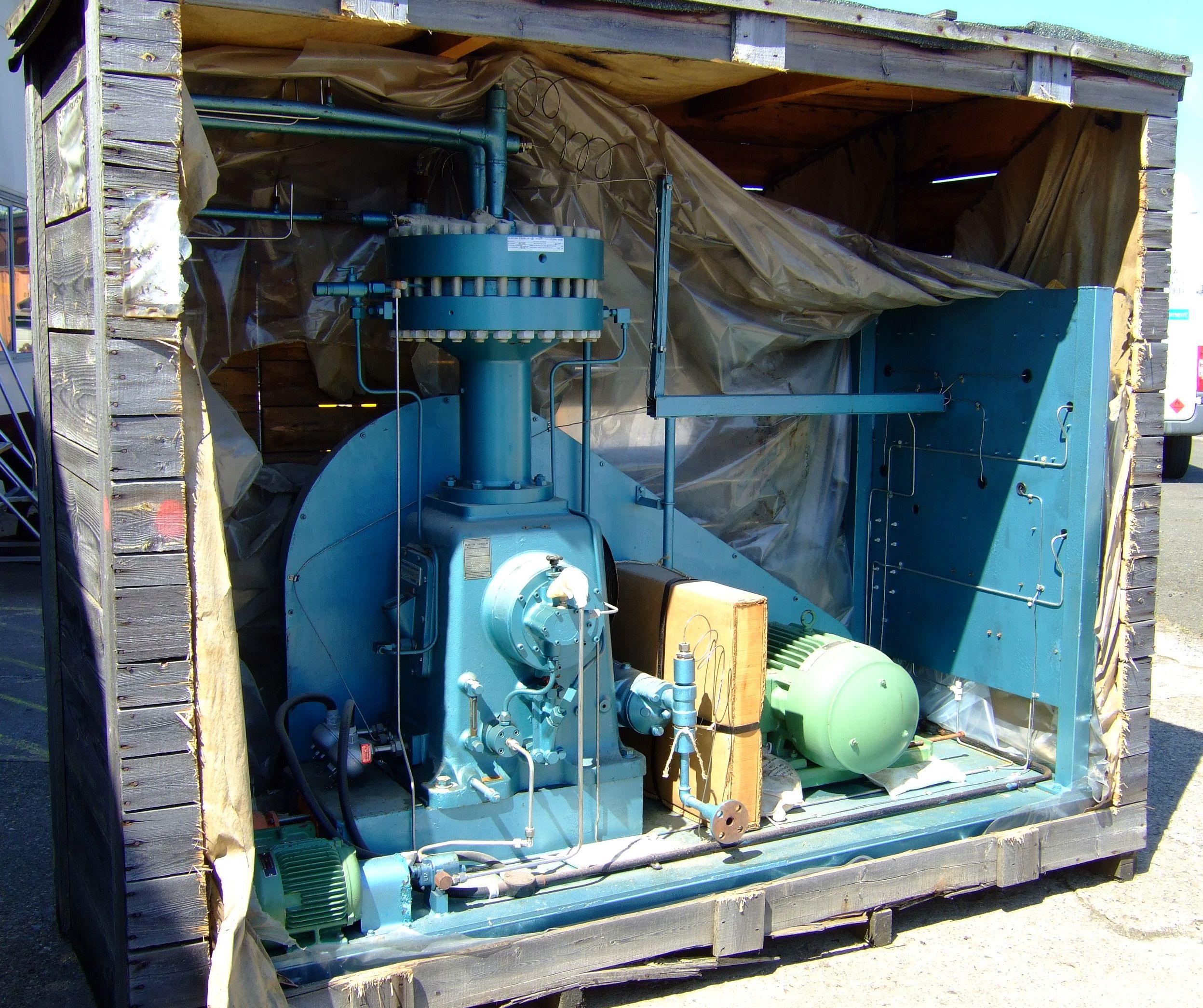 IPP# 103851, 4.9 m3/h (2.9 CFM) Unused  Reciprocating Compressor For Sale