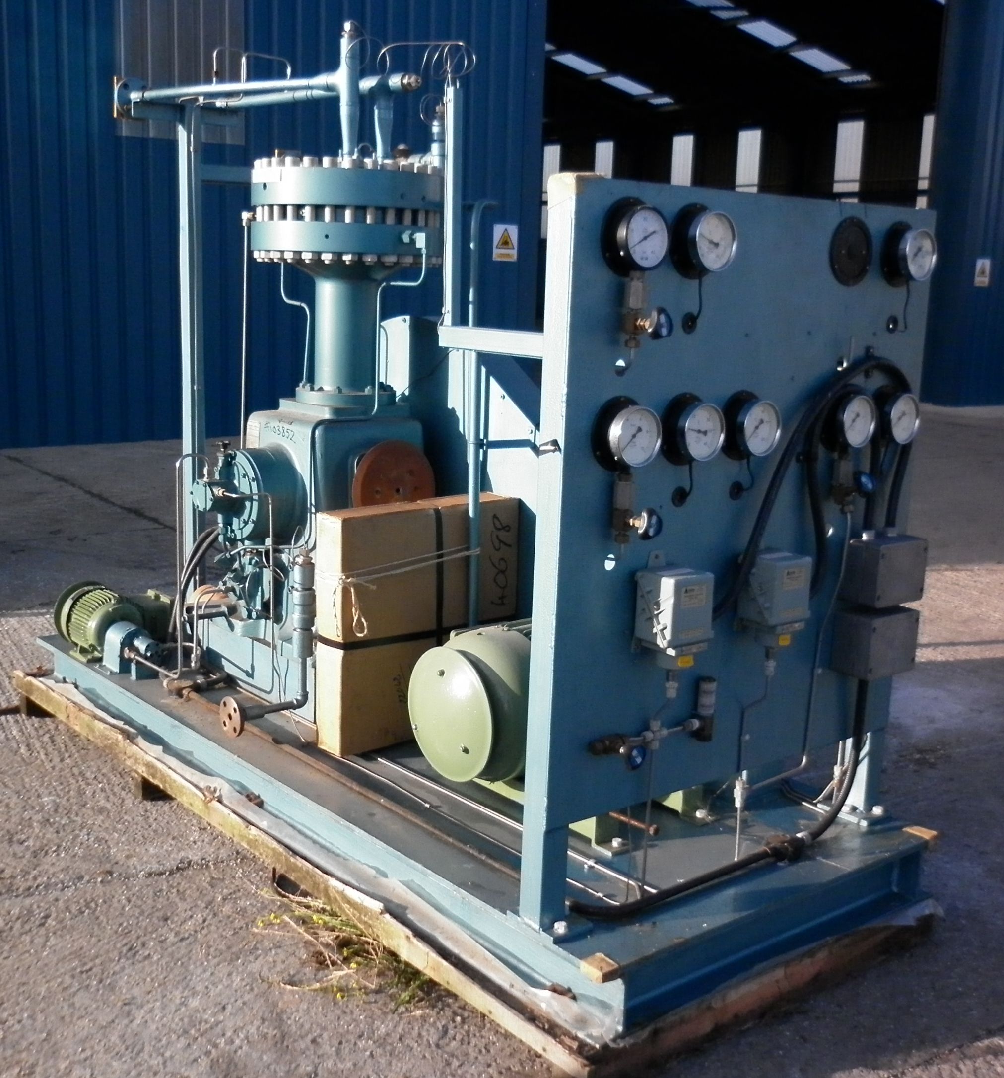 IPP# 103852, 4.9 m3/h (2.9 CFM) Unused  Reciprocating Compressor For Sale