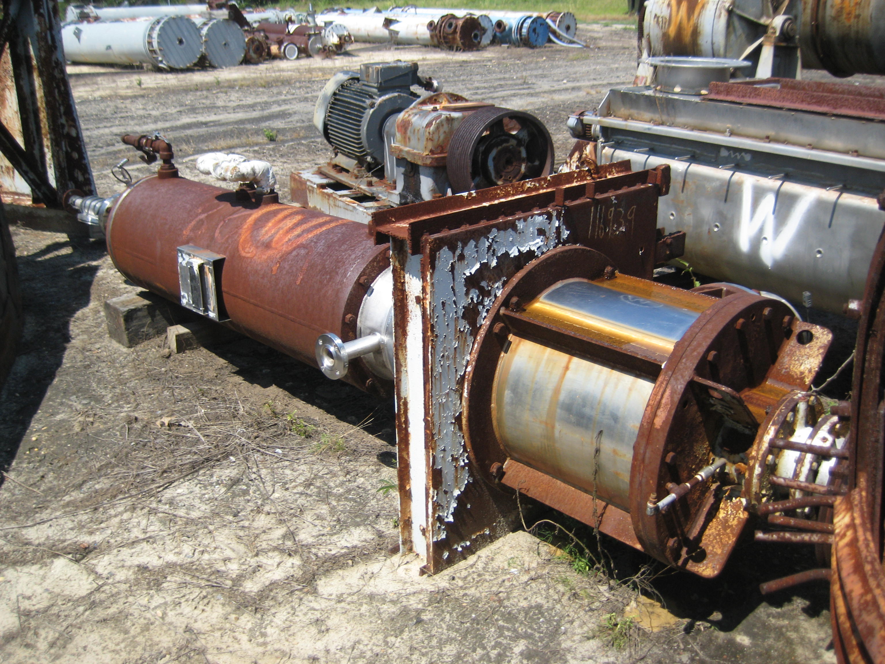 Stainless Steel 316 Rodney Hunt Wiped/Thin Film Evaporator - IPP# 116939