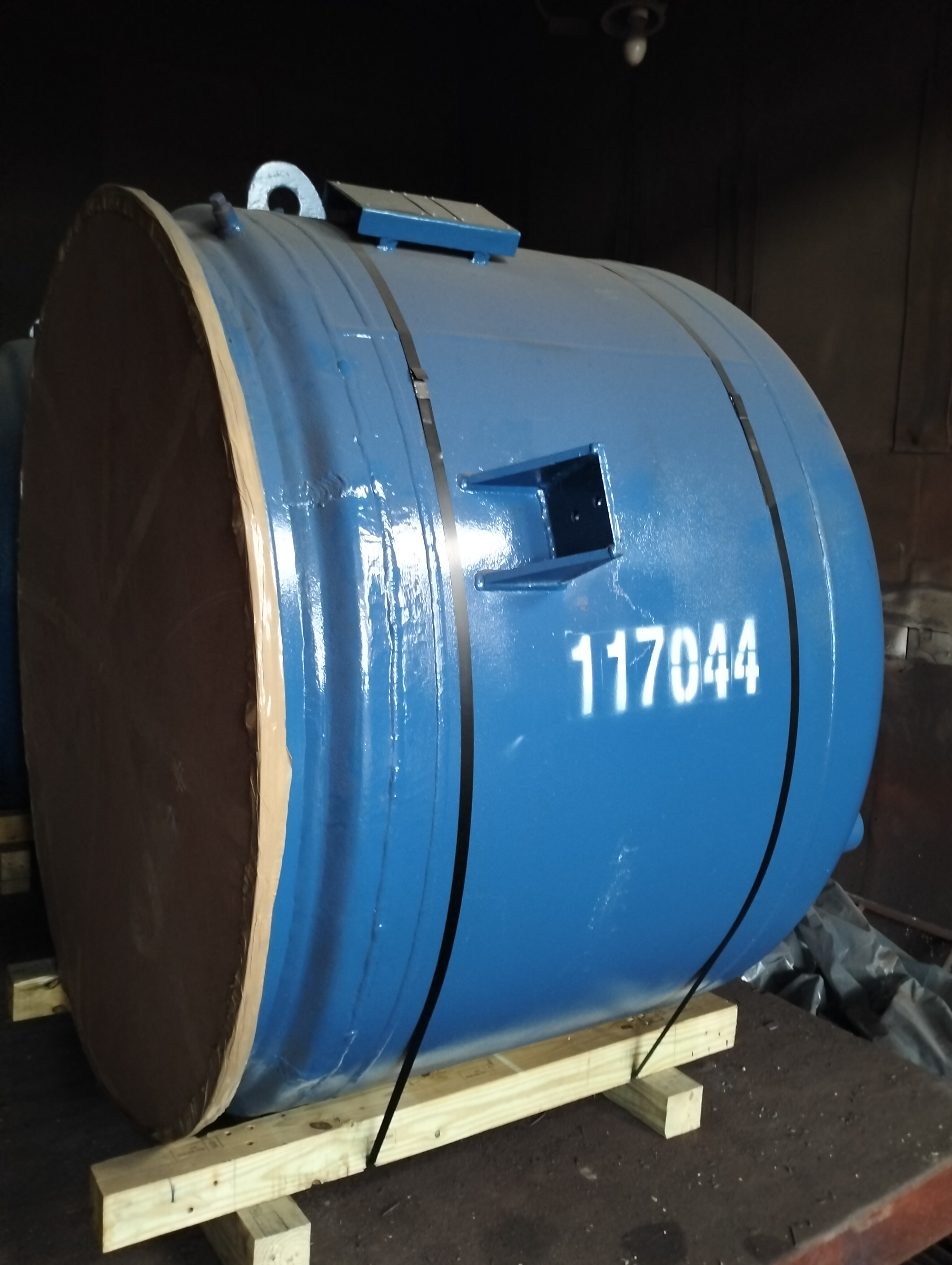 IPP# 117044, 1,893 L (500 gallons)  Glasslined Batch-Type Agitated Reactor For Sale