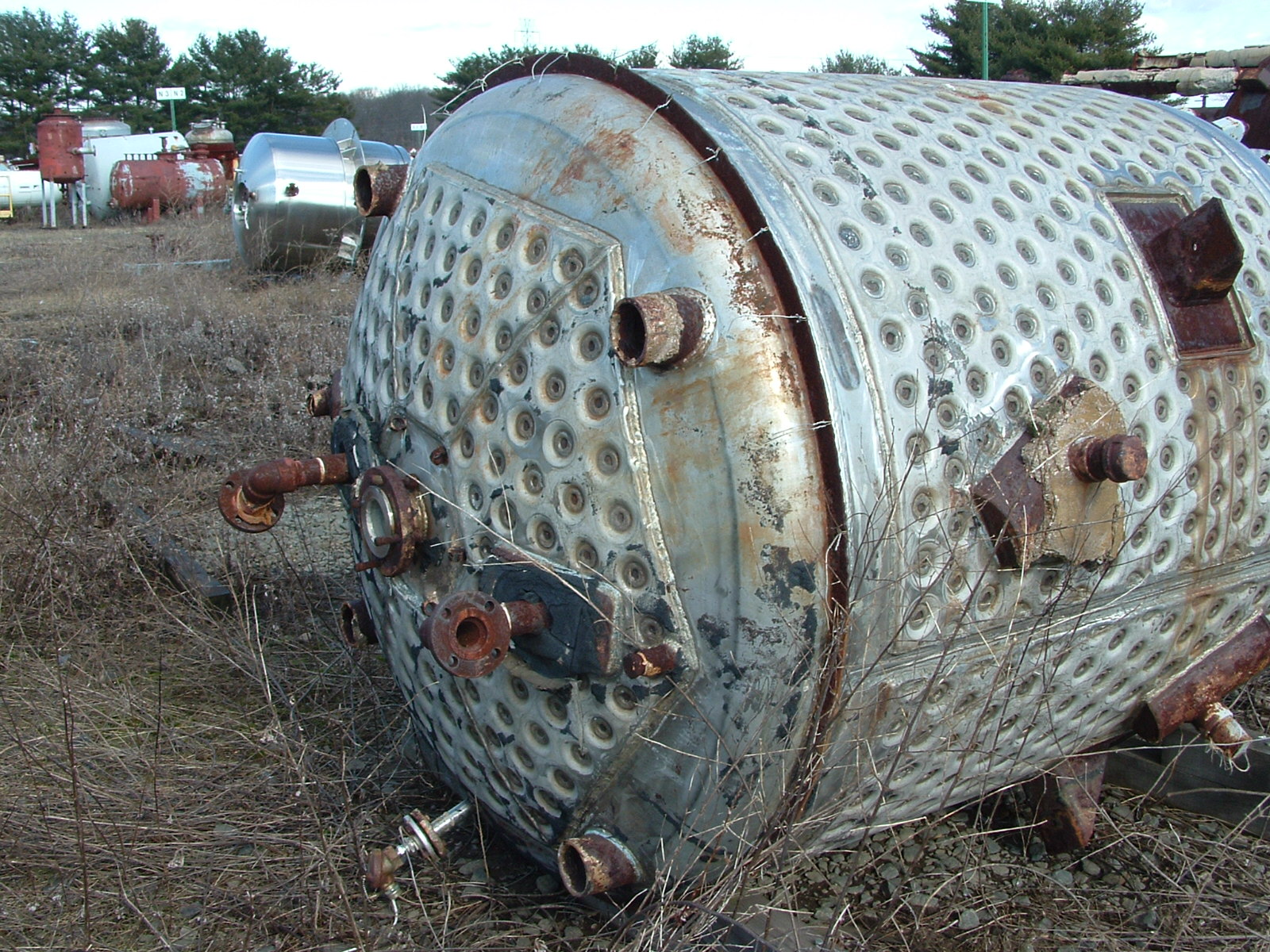 IPP# 117092, 2,839 L (750 gallons)  Stainless Steel 316 Batch-Type Agitated Reactor For Sale