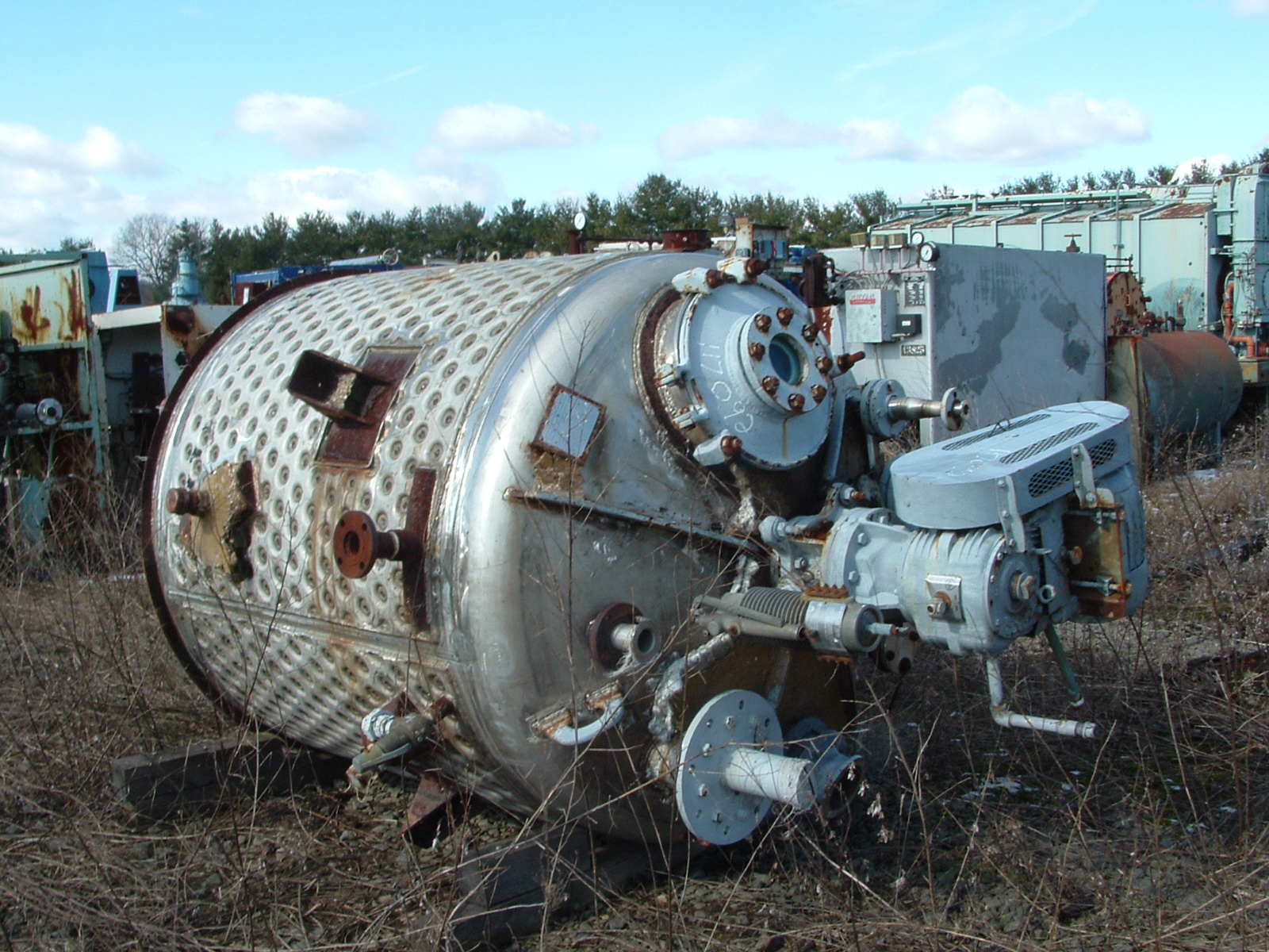 IPP# 117092, 2,839 L (750 gallons)  Stainless Steel 316 Batch-Type Agitated Reactor For Sale