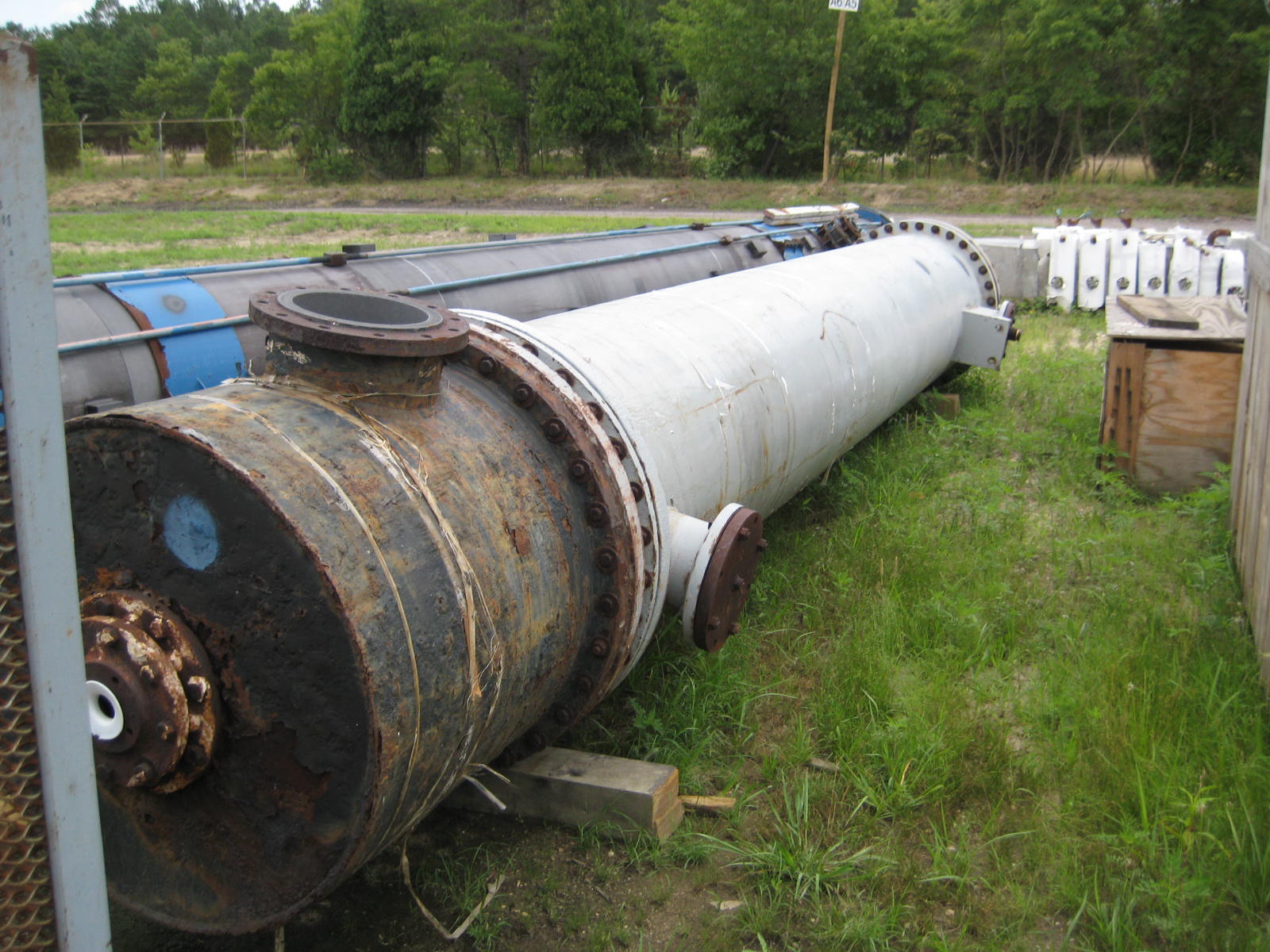 IPP# 111004, 76.6 m² (824 ft²)  Graphite Shell and Tube Heat Exchanger For Sale