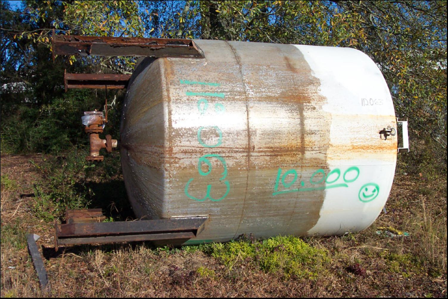 IPP# 112063, 17,034 L (4,500 gallons)  Stainless Steel 304  Tank For Sale