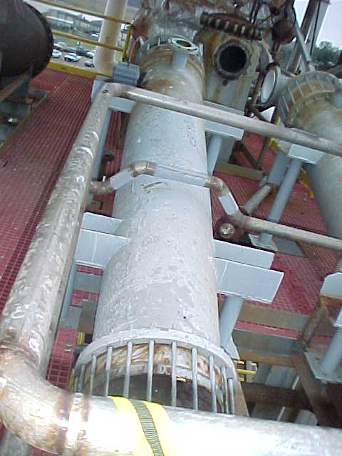 IPP# 112185, 55.7 m² (600 ft²)  Graphite Shell and Tube Heat Exchanger For Sale