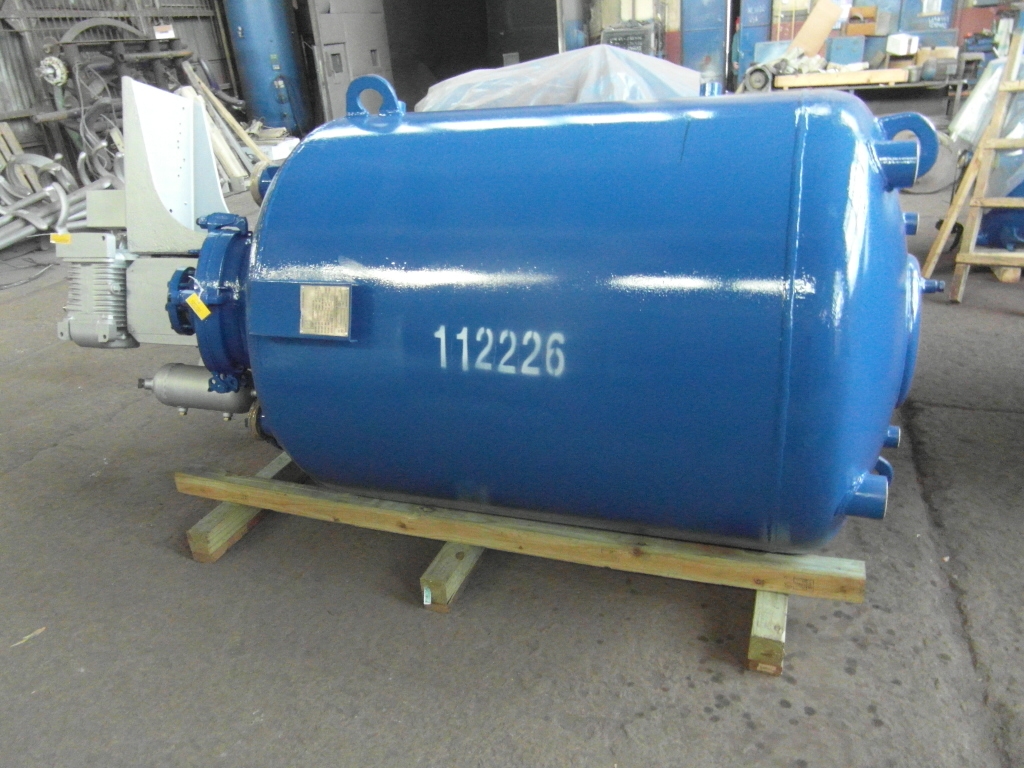 500 Gal Glass-Lined Batch-Type Agitated Reactor – DeDietrich ASME Certified - IPP# 112226