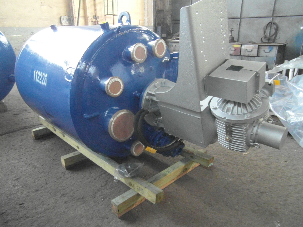 500 Gal Glass-Lined Batch-Type Agitated Reactor – DeDietrich ASME Certified - IPP# 112226