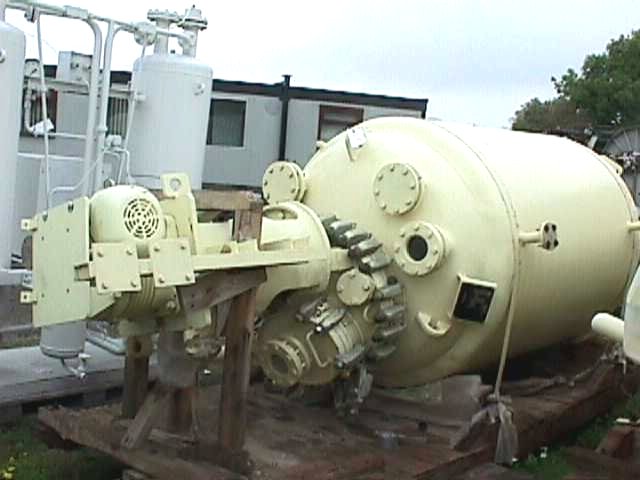 IPP# 12051, 1,893 L (500 gallons)  Glasslined Batch-Type Agitated Reactor For Sale