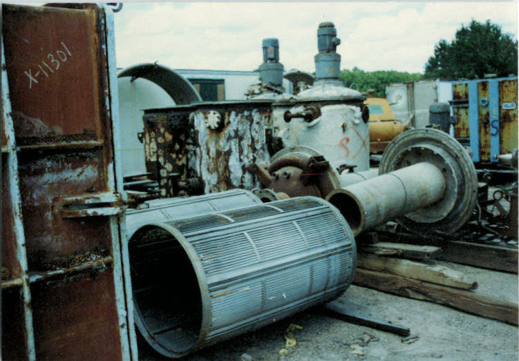  Wiped/Thin Film Evaporator 113.4 kg/h (250 lb/h) Stainless Steel 304 For Sale - IPP# 12259