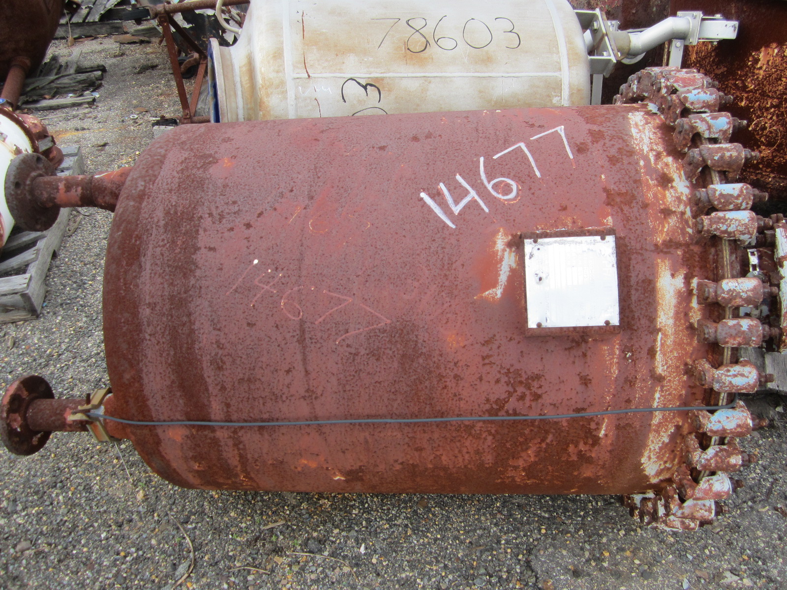 IPP# 14677, 378.5 L (100 gallons)  Glasslined  Tank For Sale