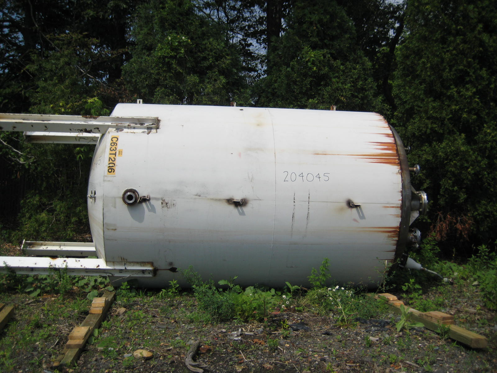 IPP# 204045, 18,927 L (5,000 gallons)  Stainless Steel 304  Tank For Sale