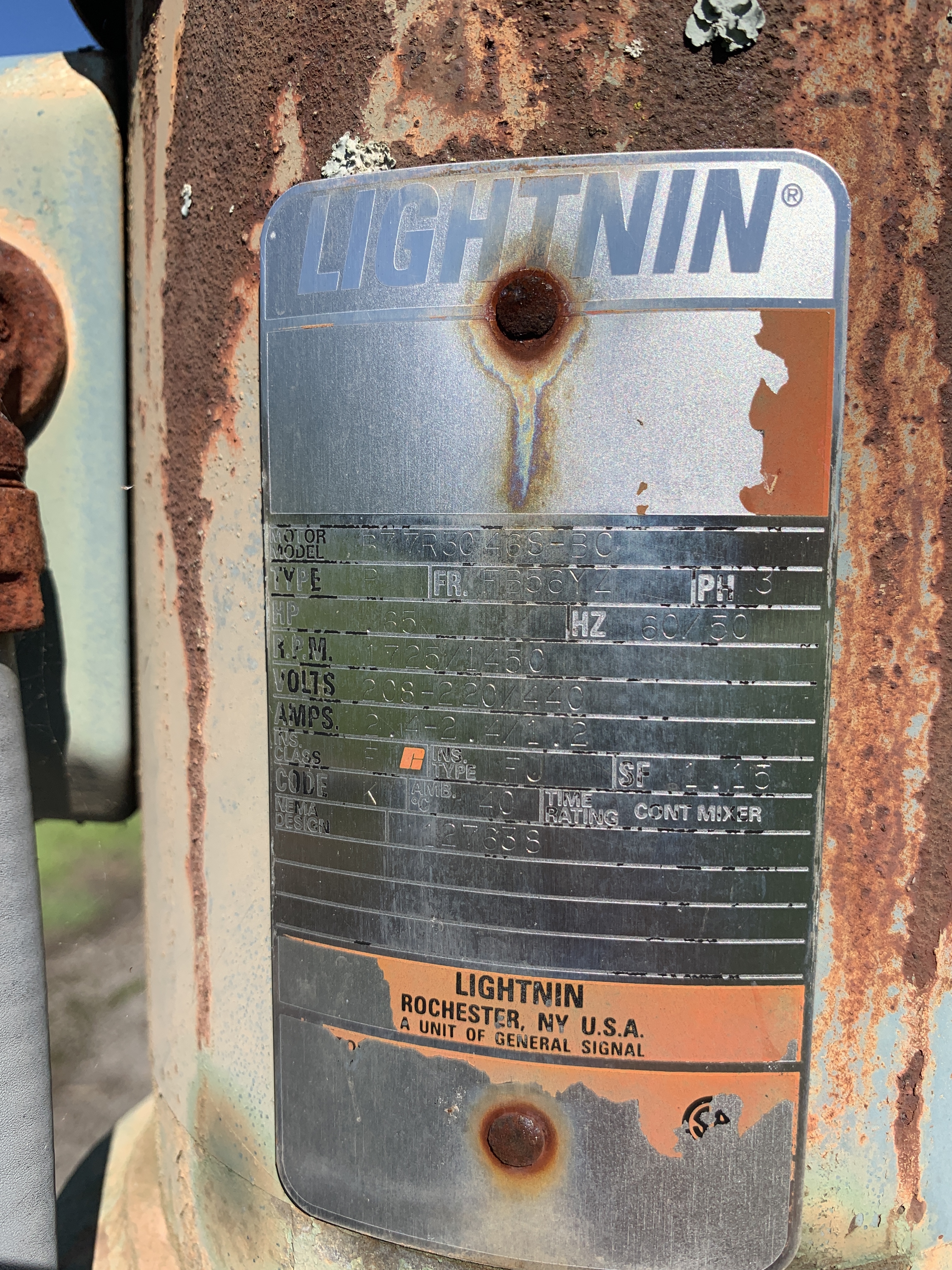 Carbon Steel Clarifier - IPP# 204090