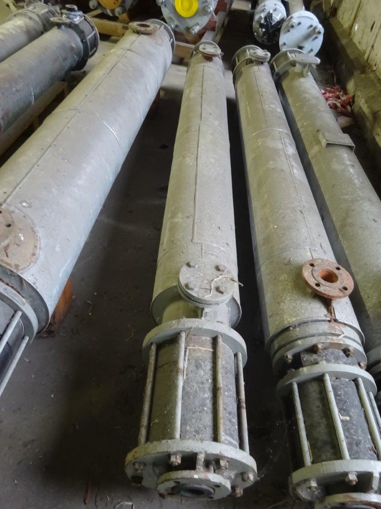 IPP# 204140, 1.75 m² (18.8 ft²)  Graphite Shell and Tube Heat Exchanger For Sale