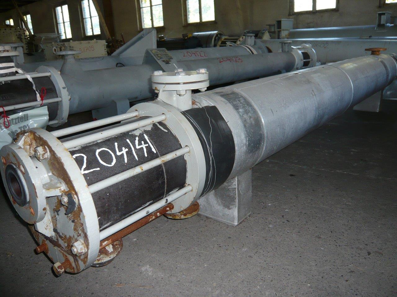 IPP# 204141, 1.75 m² (18.8 ft²)  Graphite Shell and Tube Heat Exchanger For Sale