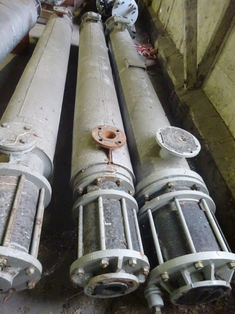 IPP# 204141, 1.75 m² (18.8 ft²)  Graphite Shell and Tube Heat Exchanger For Sale