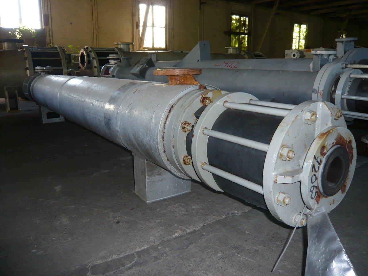 IPP# 204141, 1.75 m² (18.8 ft²)  Graphite Shell and Tube Heat Exchanger For Sale