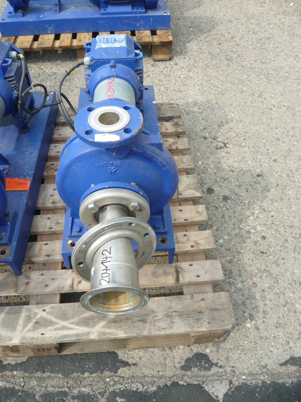 IPP# 204142, 42 m3/h (184.9 GPM)  Stainless Steel 316 Centrifugal Pump For Sale