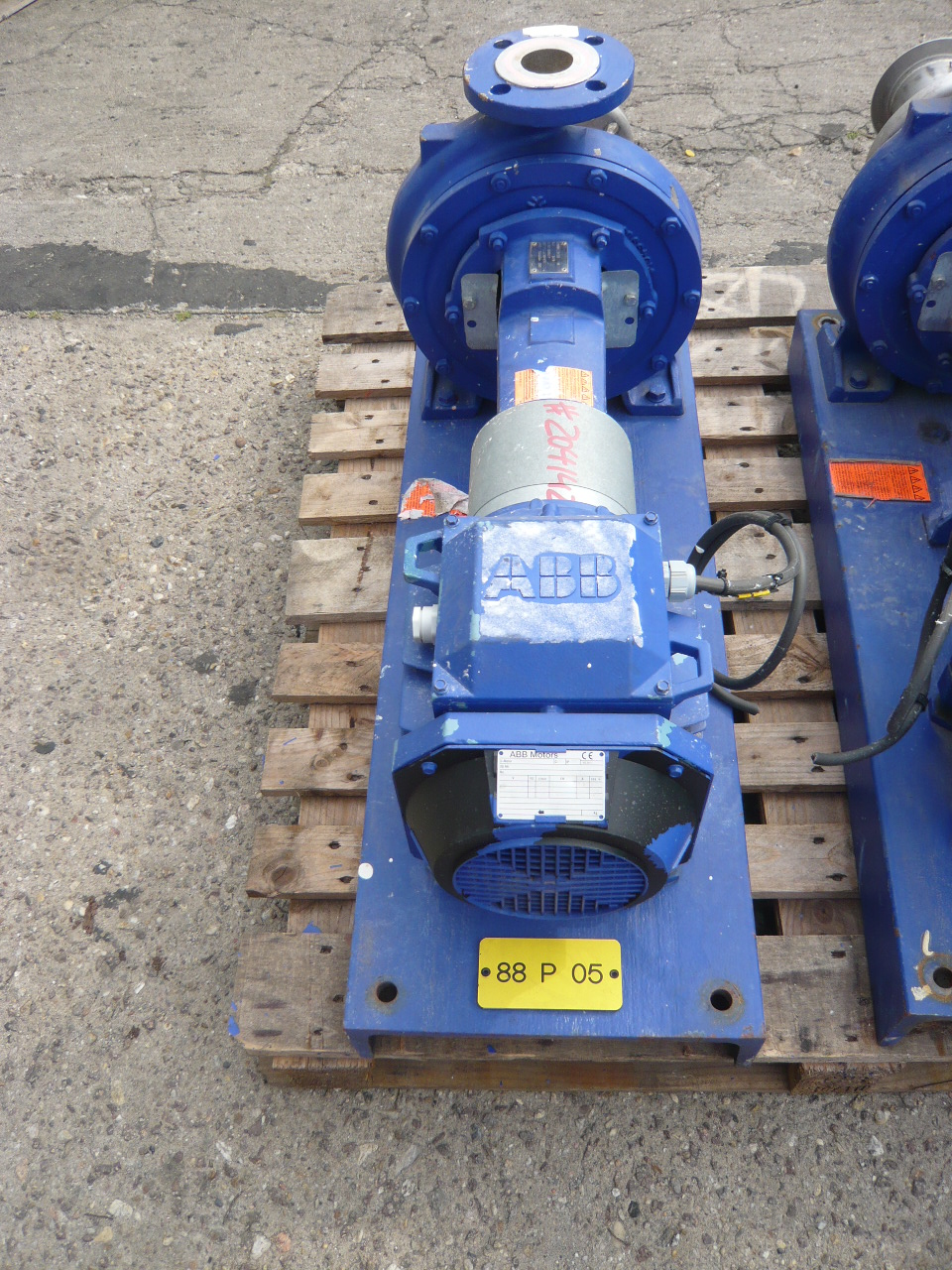 IPP# 204142, 42 m3/h (184.9 GPM)  Stainless Steel 316 Centrifugal Pump For Sale