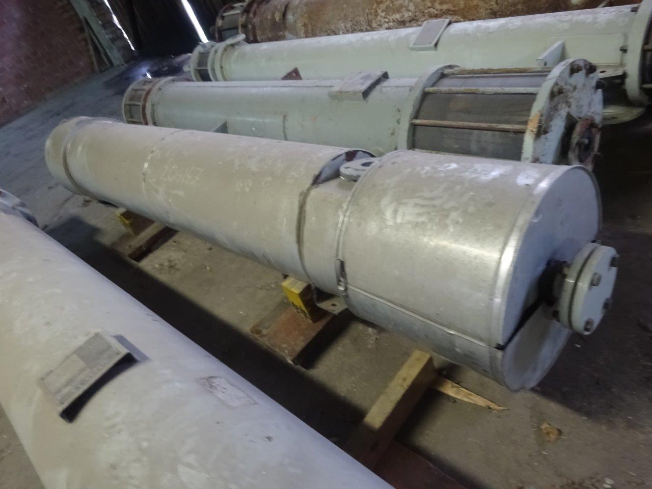 IPP# 204147, 3.6 m² (38.8 ft²)  Graphite Shell and Tube Heat Exchanger For Sale