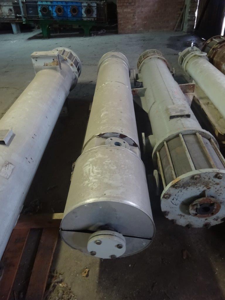 IPP# 204147, 3.6 m² (38.8 ft²)  Graphite Shell and Tube Heat Exchanger For Sale