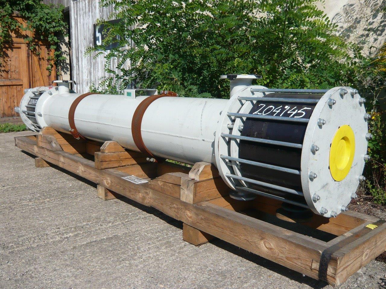 IPP# 204145, 13.5 m² (145.3 ft²)  Graphite Shell and Tube Heat Exchanger For Sale